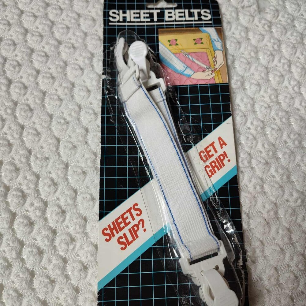 Adjustable Elastic Bed Sheet Holder Gripper Fastener Straps - Set of 4